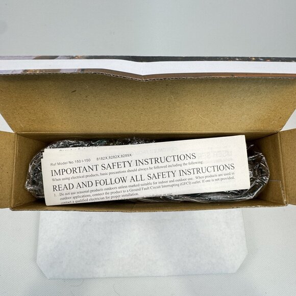 Vintage 150 Mesh Light Add-A-Set Multicolor 6x4 Ft Indoor Outdoor Brilliance NEW - Picture 5 of 9